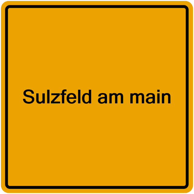 Einwohnermeldeamt24 Sulzfeld am main